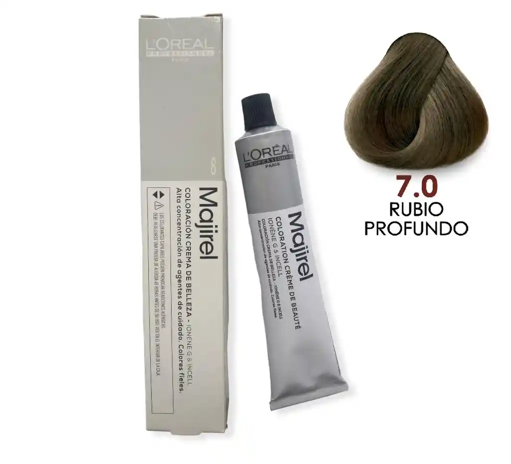 Loreal Majirel Tinte Rubio Profundo 7-0