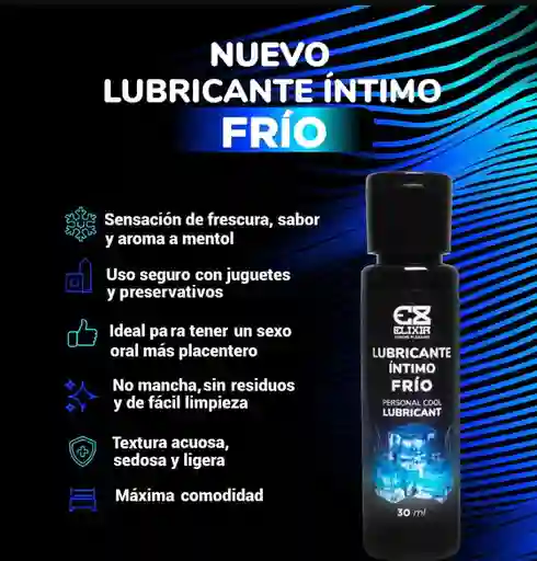 Lubricante Elixir Frio