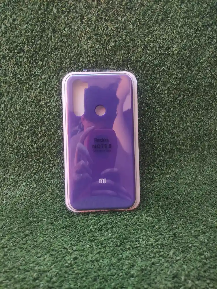 Xiaomi Redmi Note 8 | Forro Protector| Silicone Case | Morado | Xiaomi | Carcasa | Funda | Anti Humedad