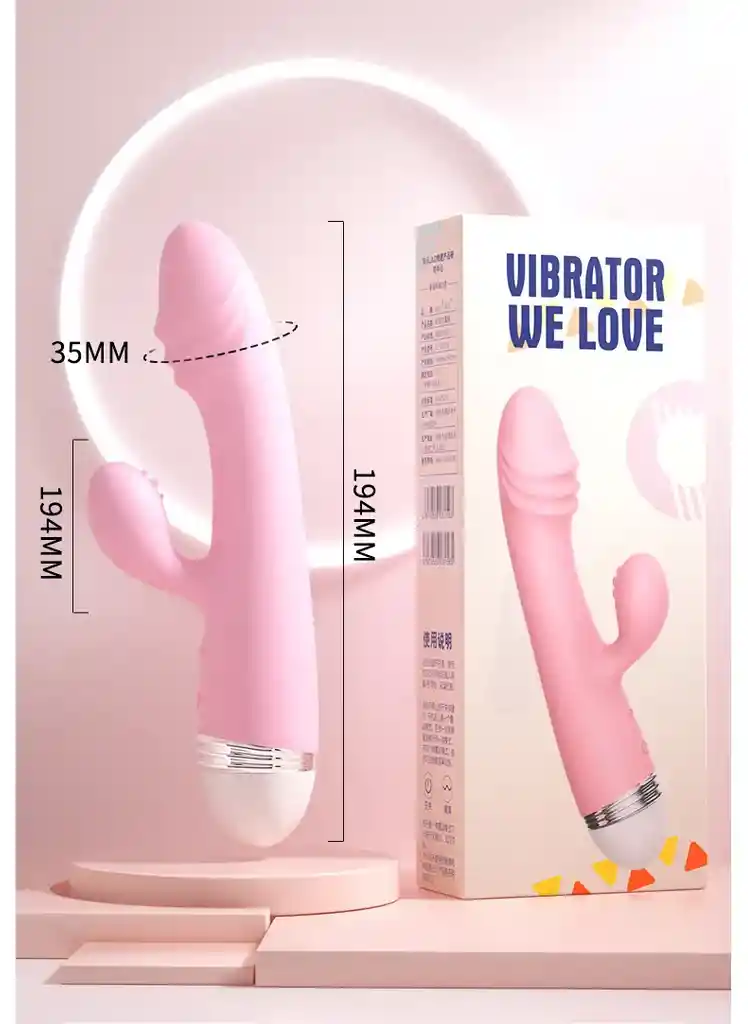 Vibrador Doble Estimulación We Love