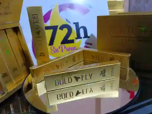 Spanish Gold Fly, Estimulante Para Dama X 12 Unidades