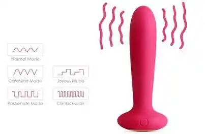 Plug Anal Vibrador Térmico Primo Svakom