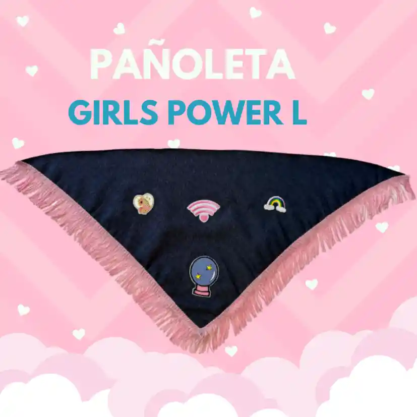 Pañoleta L - Girls Power