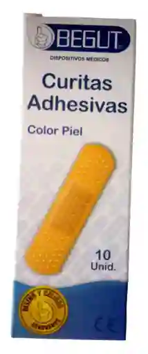 Curitas Adhesivas Color Piel X 10 Unidades