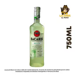 ron Bacardi mojito 750 ml