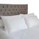 Set X 4 Almohadas Siliconadas 65x45cm Hogareto Blanco