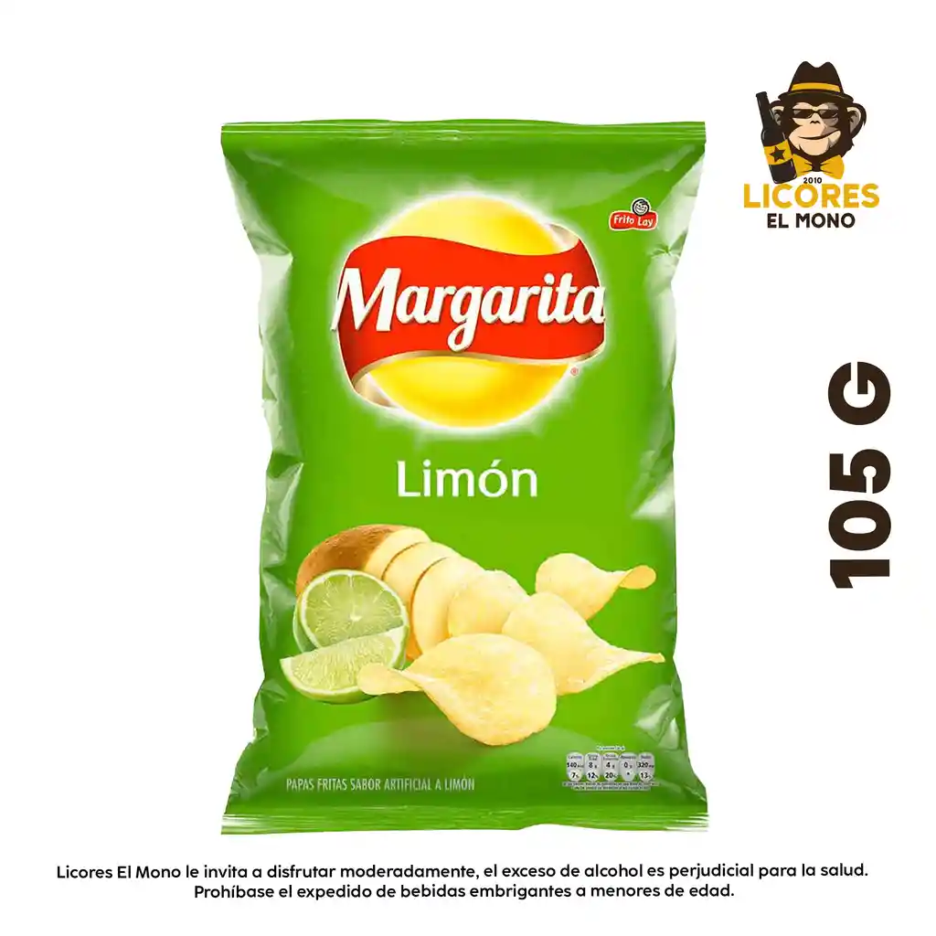 Papas Margarita Limón