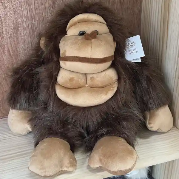 Gorila De Peluche Deluxe 35cm Chocolate