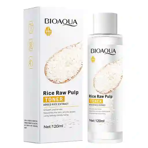 Tonico Facial De Arroz Bioaqua 120 Ml