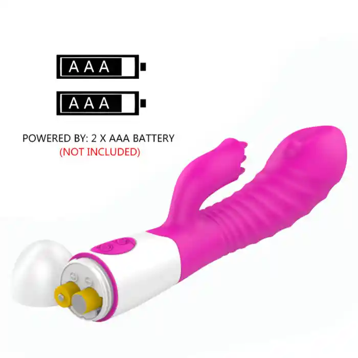 Vibrador Consolador Doble Estimulacion Con Cerdas