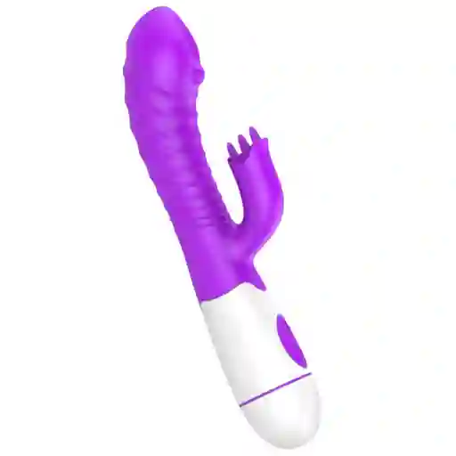 Vibrador Consolador Doble Estimulacion Con Cerdas