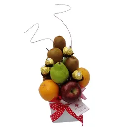 Caja Con Frutas Y Chocolates