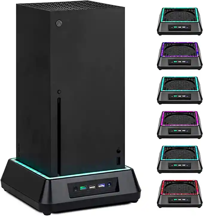 Soporte Ventilador Xbox Series X / Led Rgb