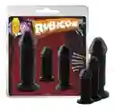 Plug Kit De 3 Evil Dark Black Rubicon