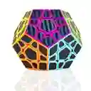 Cubo Rubik Megaminx Magic Cube Sticker Fibra Carbono