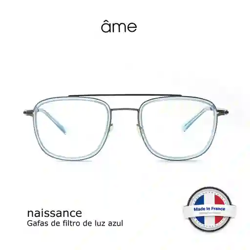 Âme Naissance 19001 C3 Lentes De Bloqueo Luz Azul Marco Marrón Ultraligero