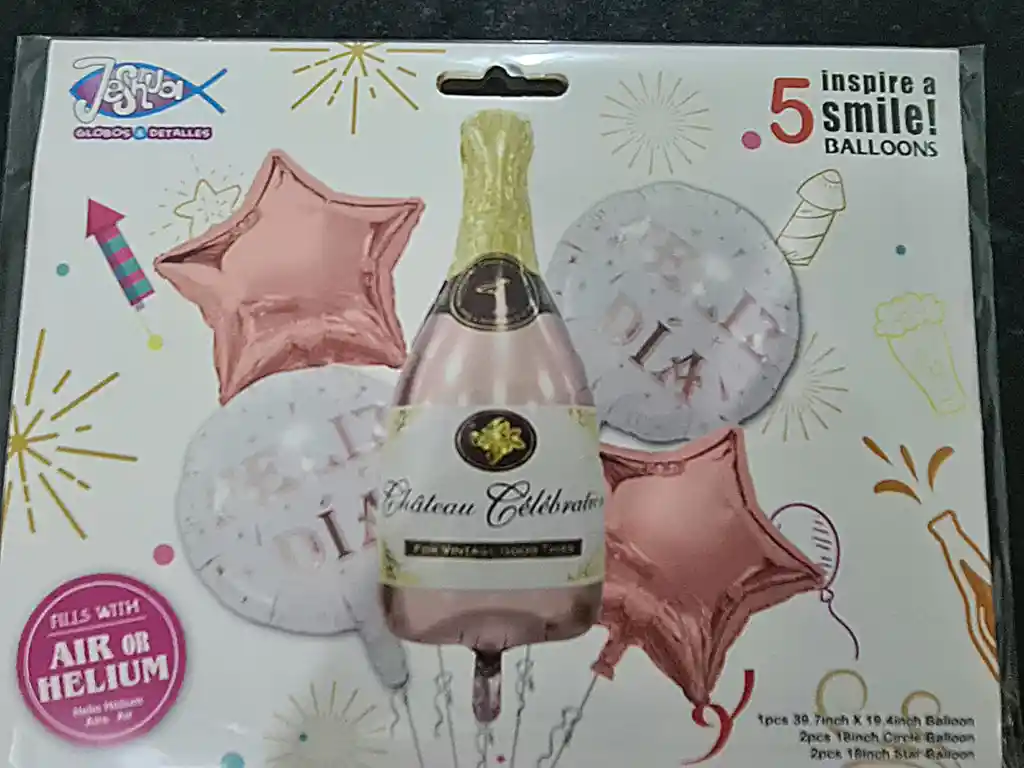 Kit De Globos Champagne Y Whisky