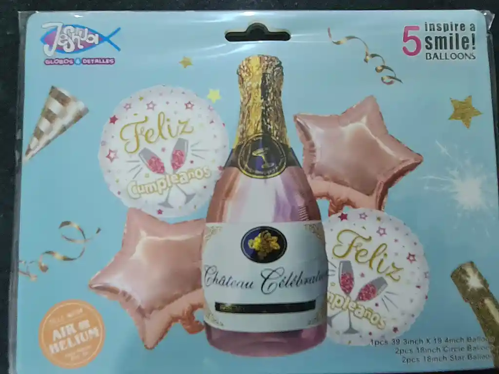 Kit De Globos Champagne Y Whisky