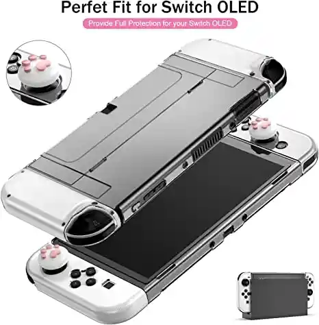 Nintendo Switch Estuche Kit 15 En 1 Rosado