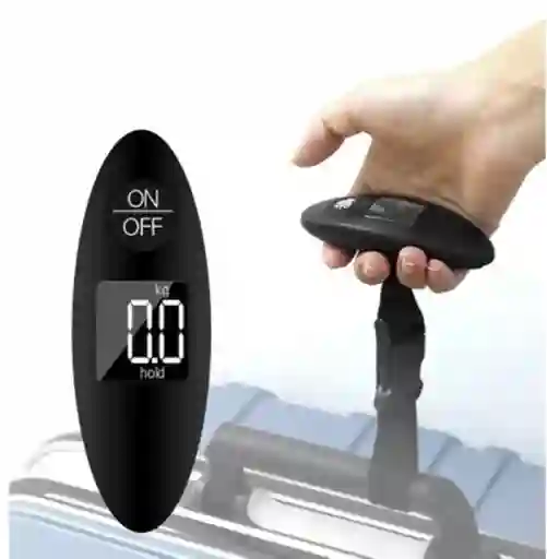 Báscula Digital Para Maletas Viaje Pesa Pequeña Portátil
