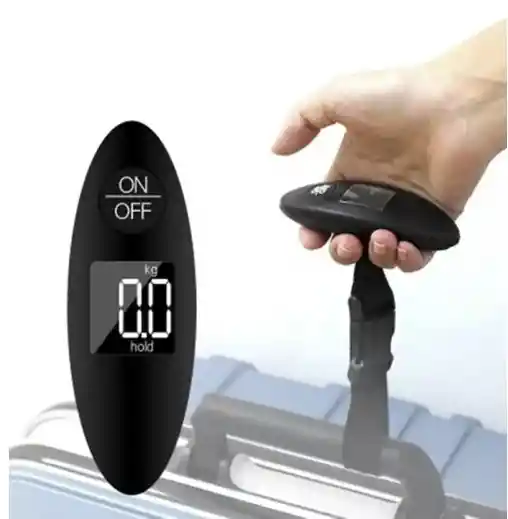 Báscula Digital Para Maletas Viaje Pesa Pequeña Portátil