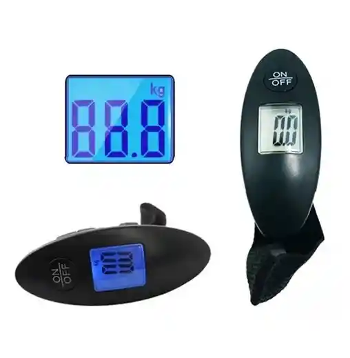 Báscula Digital Para Maletas Viaje Pesa Pequeña Portátil