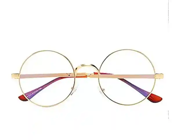 Nuevo | Vendidos Gafas Redondas De Moda Tipo Vintage Harry Potter Doradas