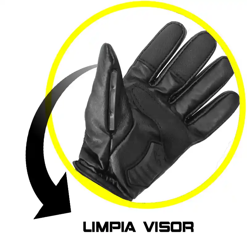 Guantes Atx Cuero Caña Larga