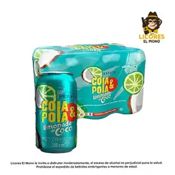 Cola Y Pola Coco Six Pack