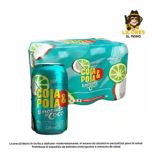 Cola Y Pola Coco Six Pack