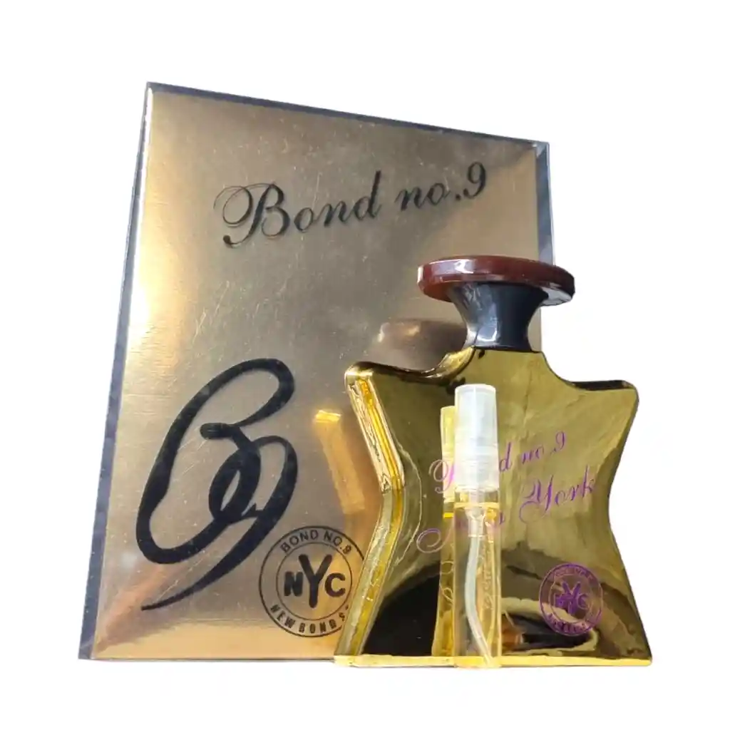 Estuche De Lujo Unisex Bond Nº 9 X 150 Ml + Perfumero Recargable X 10 Ml Aaa