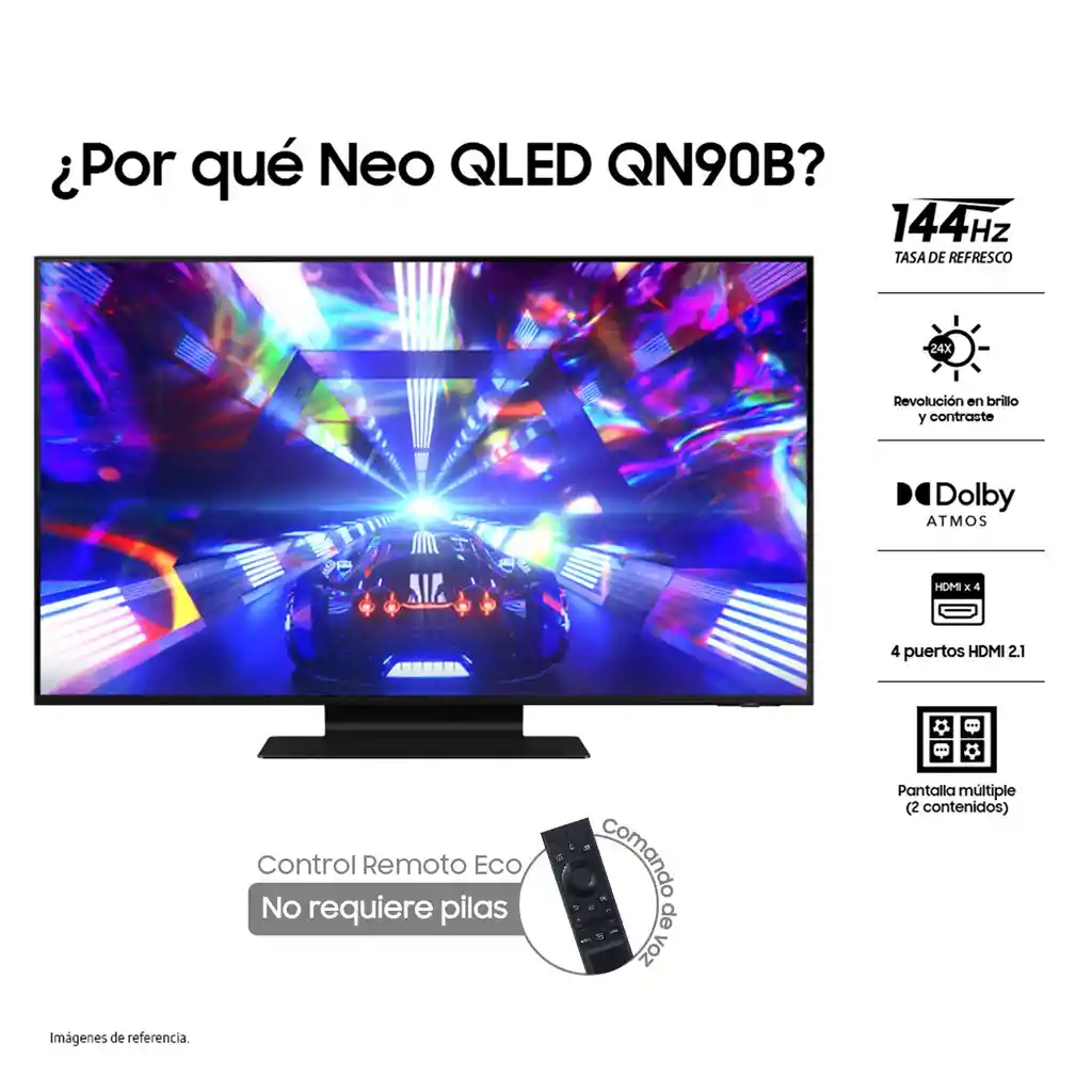 Televisor 50" Samsung Qn50qn90ba Smart Tv 4k Neo Qled