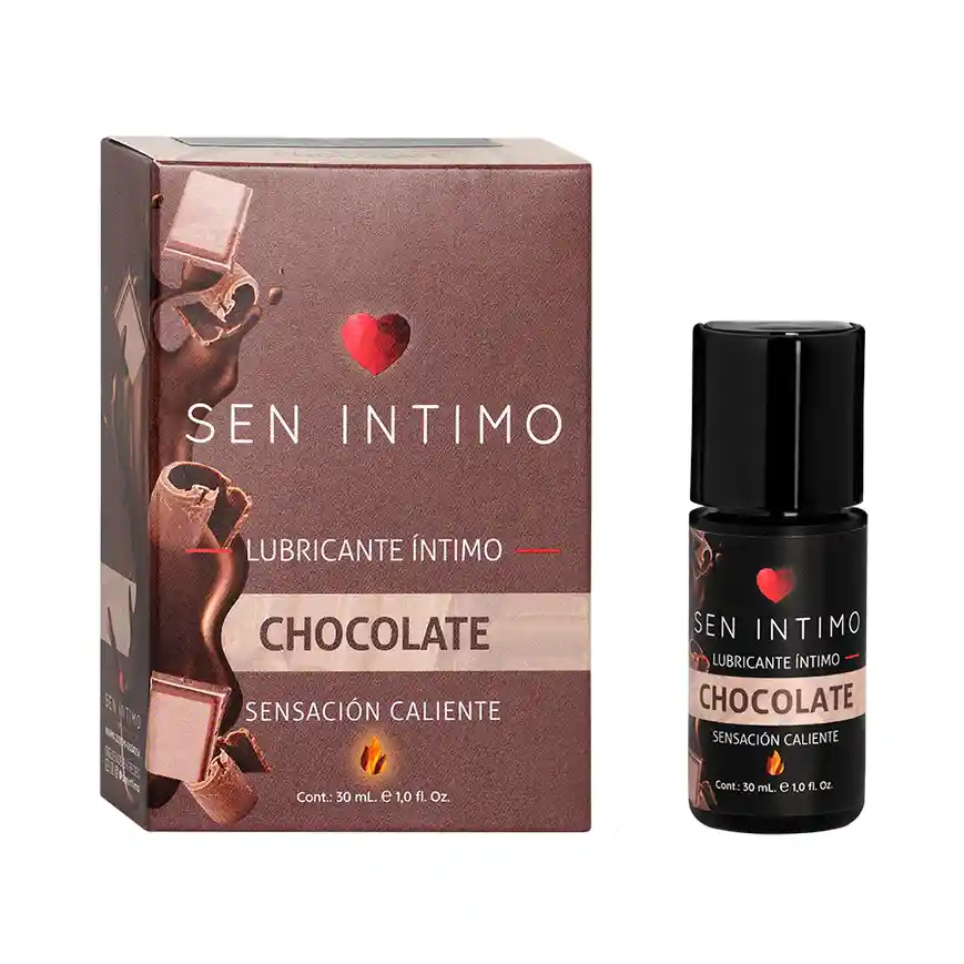 Lubricante Caliente Chocolate 30ml - Sen Intimo