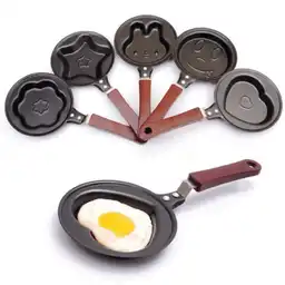 Sartén Antiadherente Molde Para Huevos Pancakes Con Formas