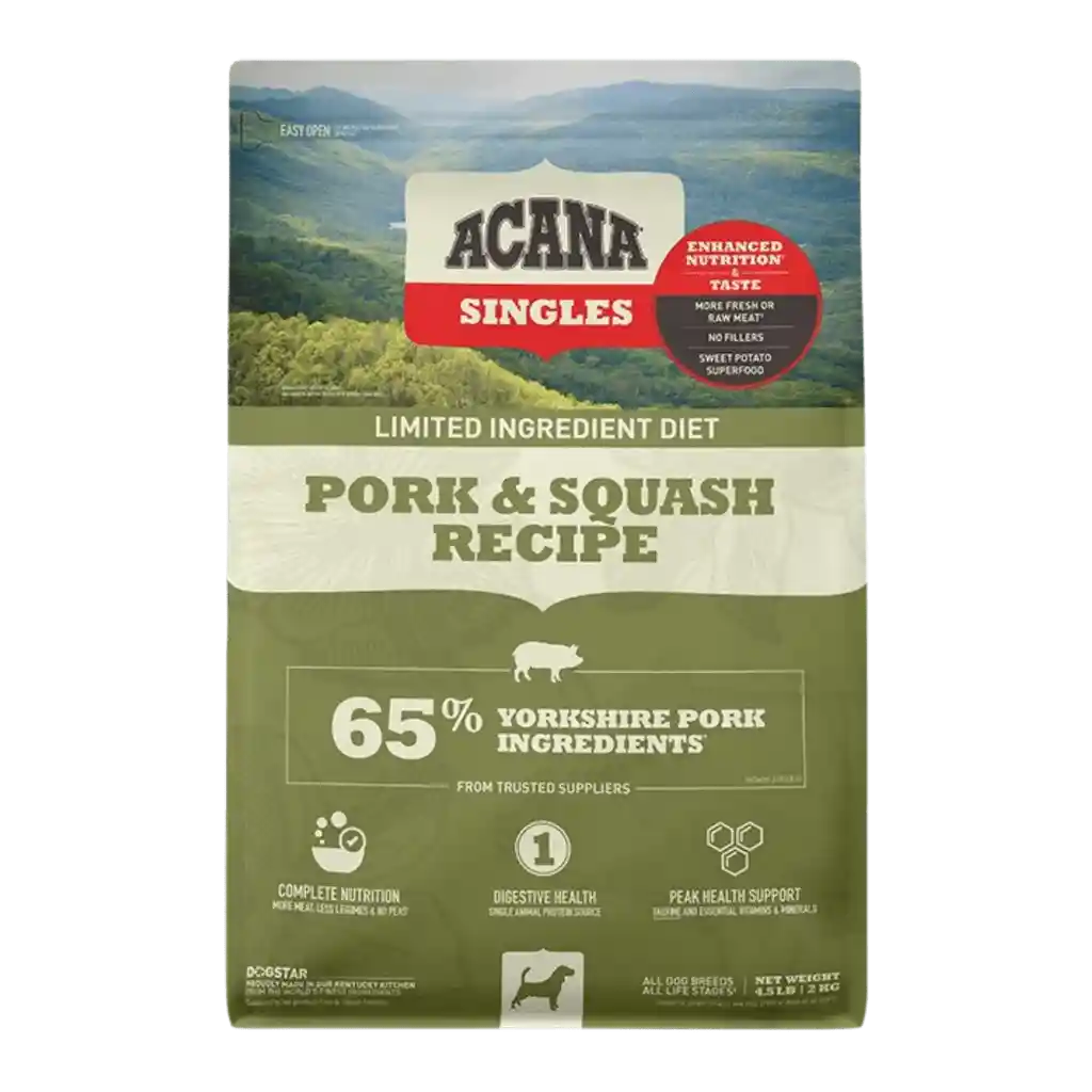 Acana Singles Limited Ingredient Diet Pork Y Squash