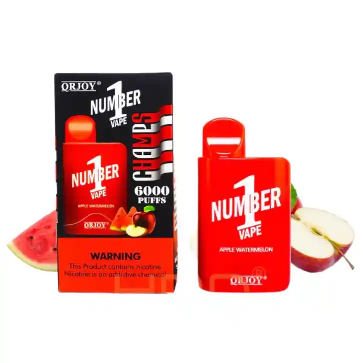 Number 1 Apple Watermelon - 6000 Puff*