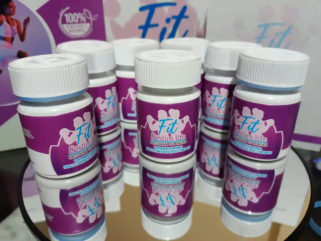 Capsulas Adelgazantes Fit Slim Life Tratamiento Para 52 Dias De Consumo