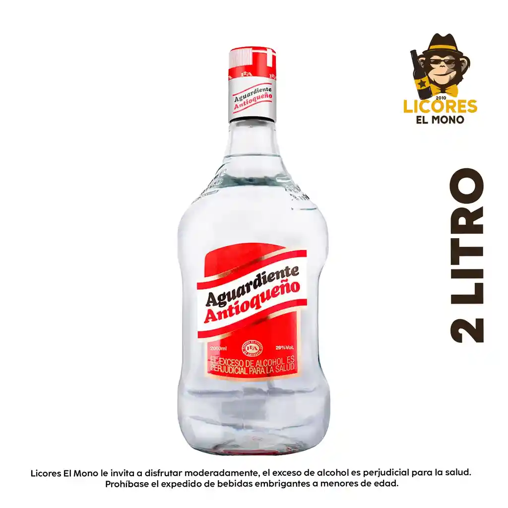 Aguardiente Antioqueño Rojo Garrafa