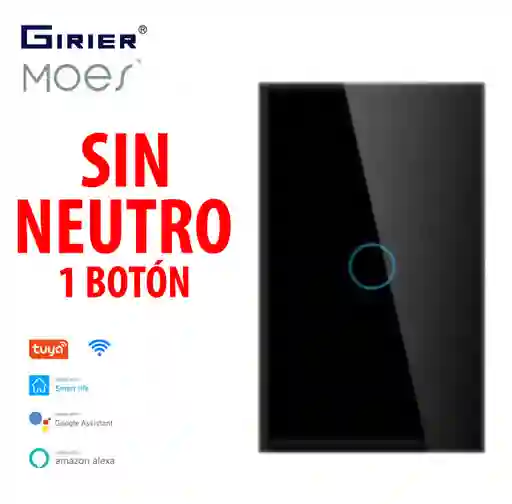 Interruptor Switch Inteligente Wifi Rf Alexa Google No Neutr