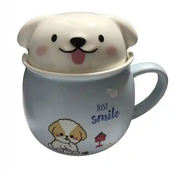 Mug Pocillo Taza Ceramica Perrito