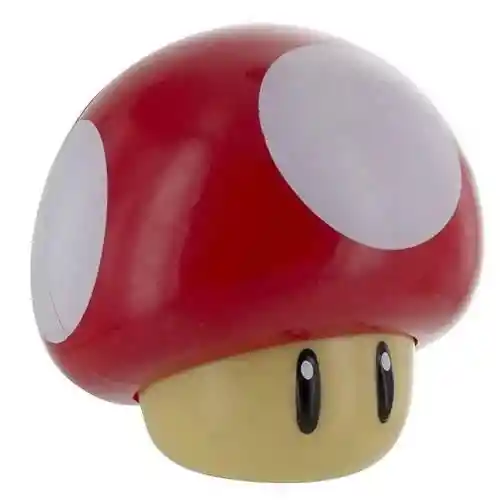 Lampara Mario Bros Hongo Mushroom Con Sonido