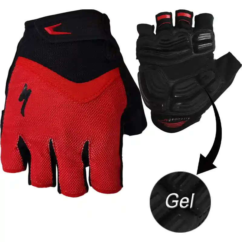 Guantes Specialized Body Geometry Gel Dedo Corto