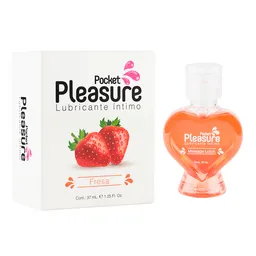 Lubricante Intimo Fresa 37 Ml Pocket Pleasure