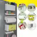 Organizador Cocina Magnetico De Nevera 5 Piezas Dispensador