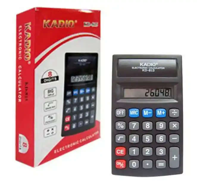 Calculadora Kadio 815 Pequeña 8 Digitos De Bolsillo