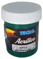 Acrilico Tucan Verde Esmeralda X 60 Ml