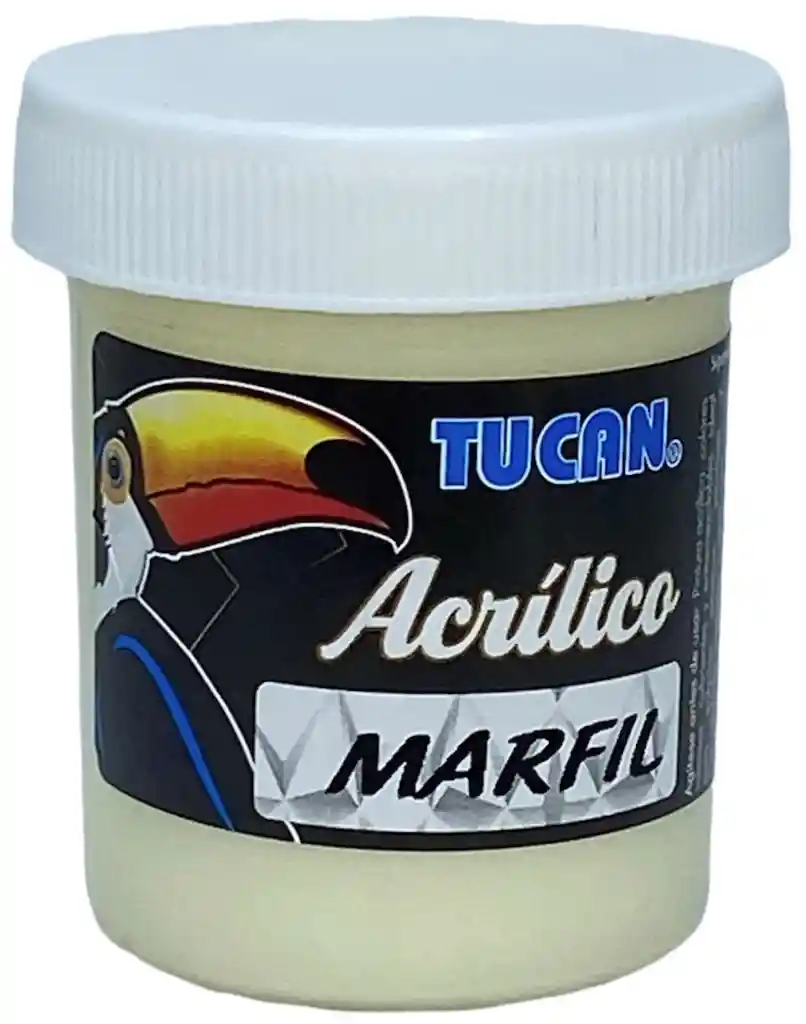 Acrilico Tucan Marfil X 60 Ml