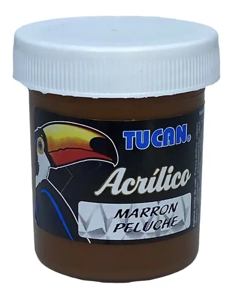 Acrilico Tucan Marron Peluche X 60 Ml