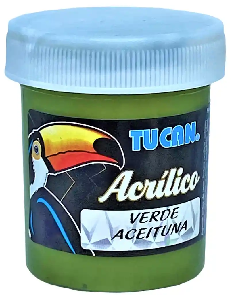 Acrilico Tucan Verde Aceituna X 60 Ml