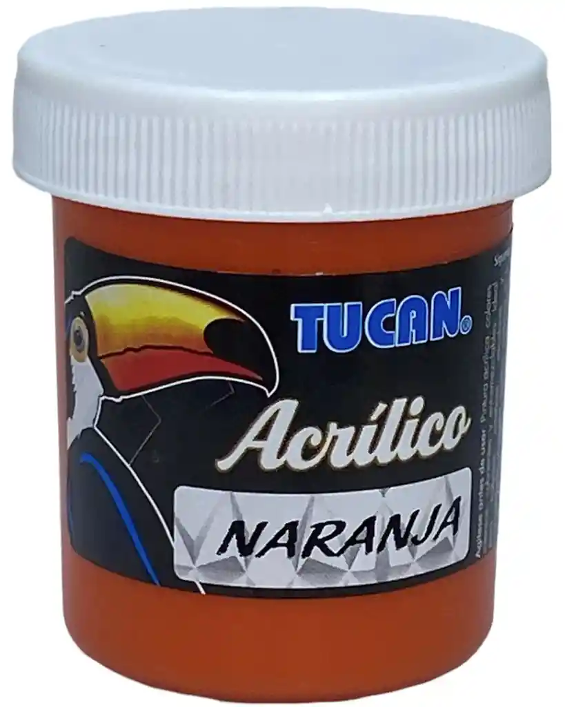 Acrilico Tucan Naranja X 60 Ml
